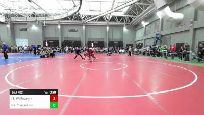 190 lbs Consi Of 8 #1 - Zaire Wallace, Norwich Free Academy vs Paul Cristalli, Xavier