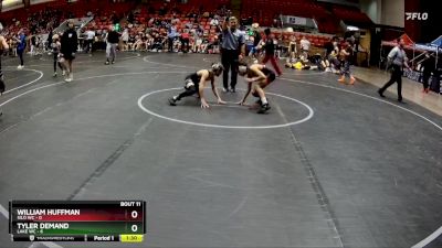 76 lbs Round 4 (6 Team) - Tyler Demand, Lake WC vs William Huffman, Silo WC