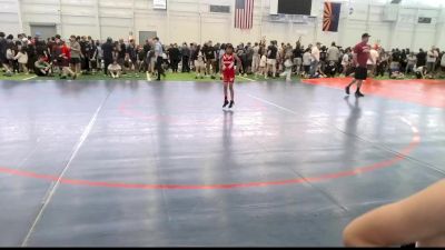 57 lbs Quarterfinal - Leo Nguyen Blas, Mingus Mountain Wrestling vs Gabriel Myers, LV Bears WC