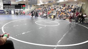 138 lbs Champ. Round 3 - Vinnie Gutierrez, Fountain Valley vs Nathan Salmeron, Paloma Valley