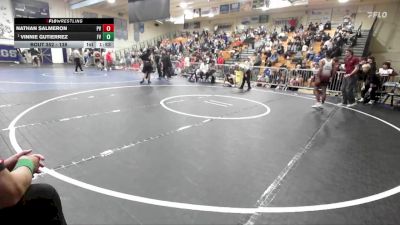 138 lbs Champ. Round 3 - Vinnie Gutierrez, Fountain Valley vs Nathan Salmeron, Paloma Valley