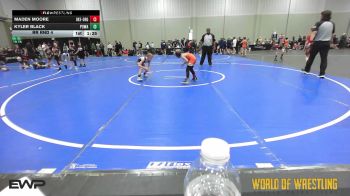 60 lbs Rr Rnd 4 - Maden Moore, OK Elite 12U Orange vs Kyler Black, POWA 12U