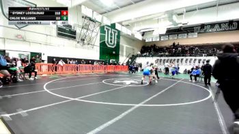 155 lbs Cons. Round 3 - Chloe Williams, Burroughs vs Sydney Lostaunau, Bishop Amat