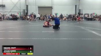 144 lbs Round 7 (8 Team) - Michael Craft, Revival vs Steven Harris, MPR Eagles