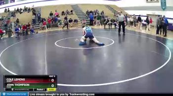 170 lbs Cons. Round 3 - Cole Lemons, Reno vs John Thompson, Reed