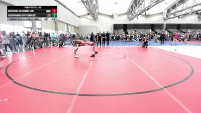 128-H lbs Consi Of 8 #2 - Mason Jacobellis, Patchogue-Medford vs Giovanni Gutierrez, Estebuilt WC