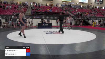 97 kg Cons 4 - Kody Marschner, Illinois vs Max Ramberg, Viking RTC