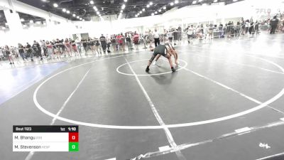 175 lbs Quarterfinal - Mehtaab Bhangu, 209 Wrestling vs Maximus Stevenson, Hesperia HS