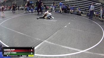 120 lbs Finals (8 Team) - Cooper Bain, Team Oregon vs Kooper Hobbs, Idaho