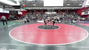 132 lbs Champ. Round 2 - James Wong, California (San Ramon) vs Andrew Lucero, Washington (Fremont)