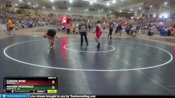 285 lbs Semis & 1st Wb (8 Team) - Carson Byrd, Rossview vs Hayden McDonald, Maryville