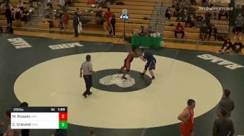 Quarterfinal - Manny Rosado, Walpole vs Colby Crandall, Bristol-Plymouth/Coyle Cassidy