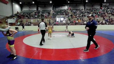 79 lbs Rr Rnd 2 - Israel Beaver, West Forsyth Wrestling Club vs Lucas Murdock, Georgia