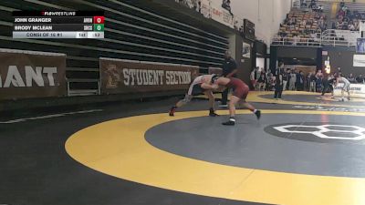 150 lbs Consi Of 16 #1 - John Granger, Avon Old Farms School vs Brody McLean, Strong Rock Christian School