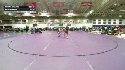 138 lbs Champ. Round 3 - Aileen Lester, Ottawa University vs Abigail Gallado, Texas Woman`s University