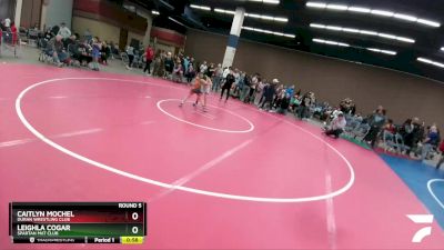 72-79 lbs Round 5 - Caitlyn Mochel, Duran Wrestling Club vs Leighla Cogar, Spartan Mat Club