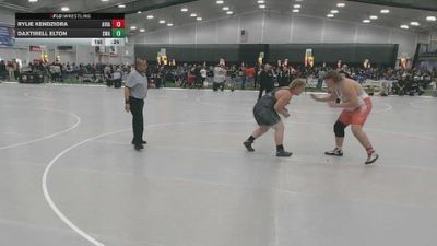 285 lbs Cons. Quarters - DaxTirell Elton, Sanderson Wrestling Academy vs Rylie Kendziora, Aviators