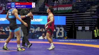 57 kg Repechage #3 - Gukhyeon Kim, Korea vs Gulomjon Abdullaev, Uzbekistan