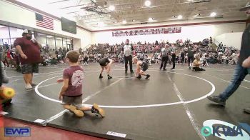 85 lbs Rr Rnd 2 - Liam Baughman, Blackwell Wrestling Club vs Waylon Bryant, Blackwell Wrestling Club