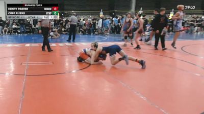 97 lbs Rr Rnd 4 - Henry Paster, RedNose Wrestling School - MSC vs Cole Russo, Washington Twp - MSC