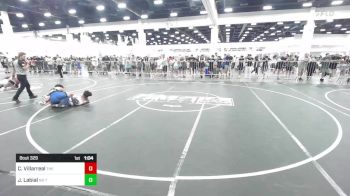 144 lbs Round Of 64 - Cristian Villarreal, The SnakePit vs Joshua Labial, No Team