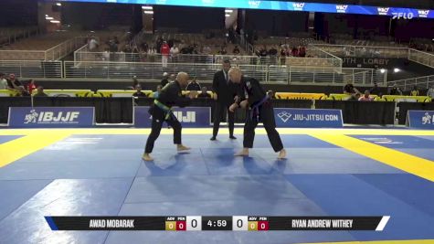 Ryan Andrew Withey vs Awad Mobarak 2025 Pan Jiu Jitsu IBJJF Championship
