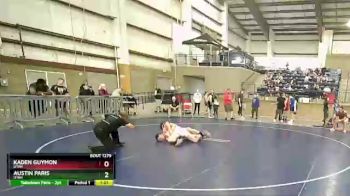 132 lbs Semifinal - Austin Paris, Utah vs Kaden Guymon, Utah