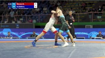 65 kg 1/8 Final - Oskari Talala, Finland vs Ali Alizada, Azerbaijan