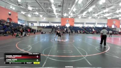 125 lbs Cons. Round 4 - Daniel Parkulo, St. John Fisher vs Chris Hong, Wesleyan (CT)