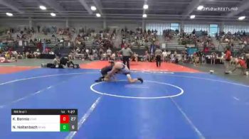 160 lbs Prelims - Kael Bennie, Team Utah Arches vs Nicholas Neitenbach, Ragin Raisins Marquis