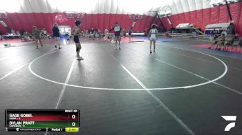 120 lbs Placement Matches (16 Team) - Gage Gobel, Mora vs Dylan Pratt, Cameron