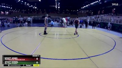 97 lbs Round 4 - Wyatt Kowal, Bell Creek Academy vs Wyatt Jones, The Barracuda Wrestling Club