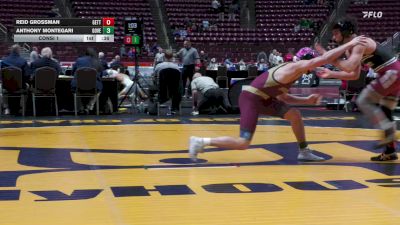 160 lbs Consi 1 - Reid Grossman, Gettysburg vs Anthony Montegari, Governor Mifflin