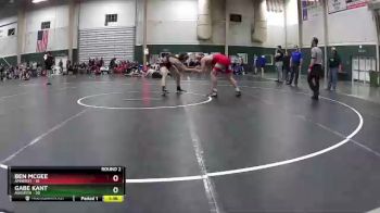 170 lbs Round 2 (16 Team) - Ben Mcgee, Amherst vs Gabe Kant, Augusta