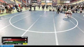 100 lbs Champ. Round 1 - Camden Rugg, WI vs Wyatt Eddy, AZ