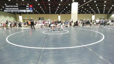 113 lbs Cons. Quarters - Braxton Plunk, Three Style Of Oklahoma vs Declan Mohler, 3F Wrestling