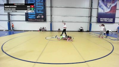 90 lbs Rr Rnd 1 - Baine Kitchen, OBWC vs Porter Kerr, Dueling Bandits