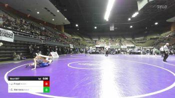 152 lbs Consolation - Jaxtyn Frost, Buchanan vs Christian Herrera, Bakersfield