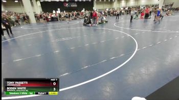 157 lbs Champ. Round 1 - Boden White, Immortal Athletics WC vs Tony Passetti, 4MGWRESTLING