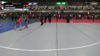 90 lbs Round 1 - Addie Lunn, BigWater vs Claire Rooney, Outlaw Wrestling Club