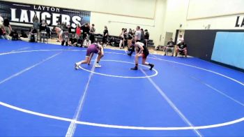 132 lbs Champ. Round 2 - Boston Richins, Lehi vs Trevor Angus, Uintah