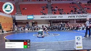 138 lbs Rr Rnd 2 - Jakob Romero, Pomona vs Tyler Vazquez, Delbarton High School