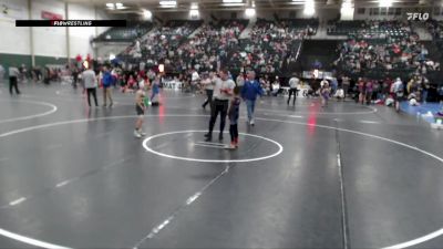 64 lbs 2nd Place Match - Treshaun Nelson, Sherman Challengers vs Colton Kerr, Bryan Youth Wrestling Club