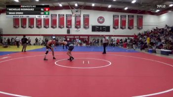 149 lbs Quarterfinal - Sean Otero, Cerritos College vs Nicholas Rodriguez, Palomar College