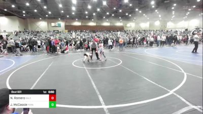 43 lbs Round Of 32 - Nayelli Romero, Salem Elite Mat Club vs Joseph McCassie, Fernley WC