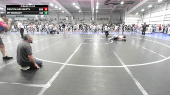 100 lbs Rr Rnd 1 - Brixton Archuleta, Midwest RTC vs Jay Ringulet, Ragin Raisins Fredonia ES