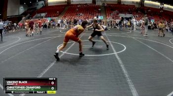 110 lbs Cons. Semi - Christopher Crawford, Strongsville/Westshore vs Vincent Black, Prodigy