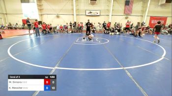 60 lbs Consi Of 4 - Mason Simons, Edge Wrestling MS vs Kitt Messiter, Mohawk Valley WC MS