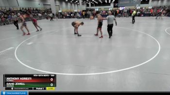 150 lbs Champ. Round 2 - Anthony Agriesti, Florida vs David Jewell, Georgia