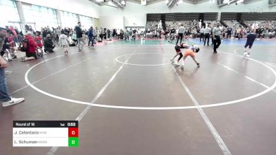 58-M lbs Round Of 16 - Jionni Celentano, North Hunterdon, NJ vs Lucas Schuman, Mat Assassins